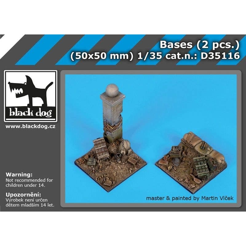 1/35 Base (2 Pieces)