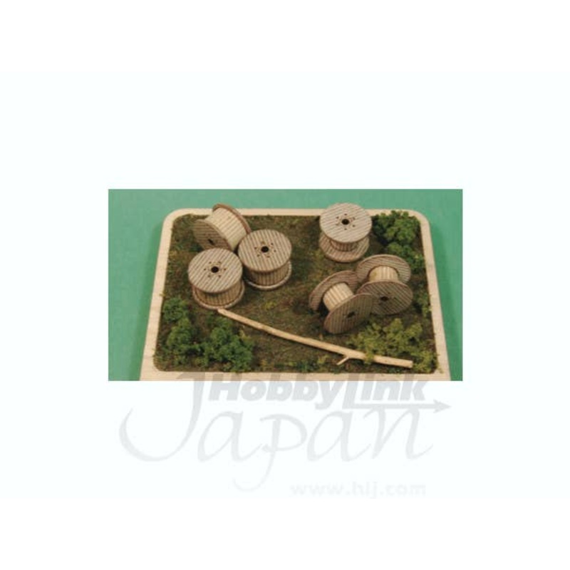 1/35 Cable Reels Medium Empty & Loaded 6-Pack