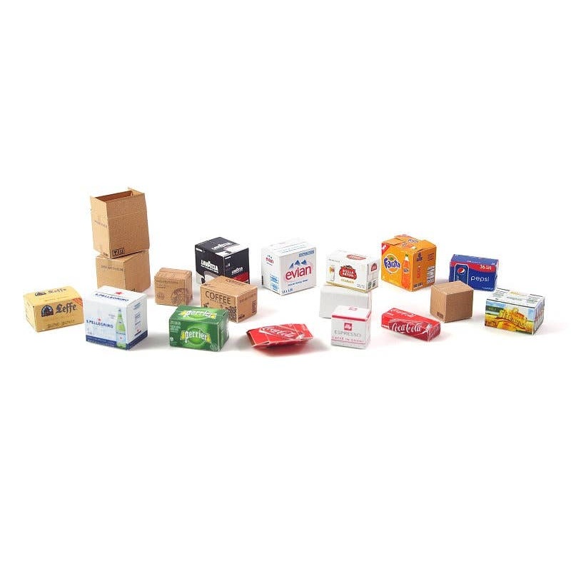 1/35 Cardboard Boxes Big Set 1