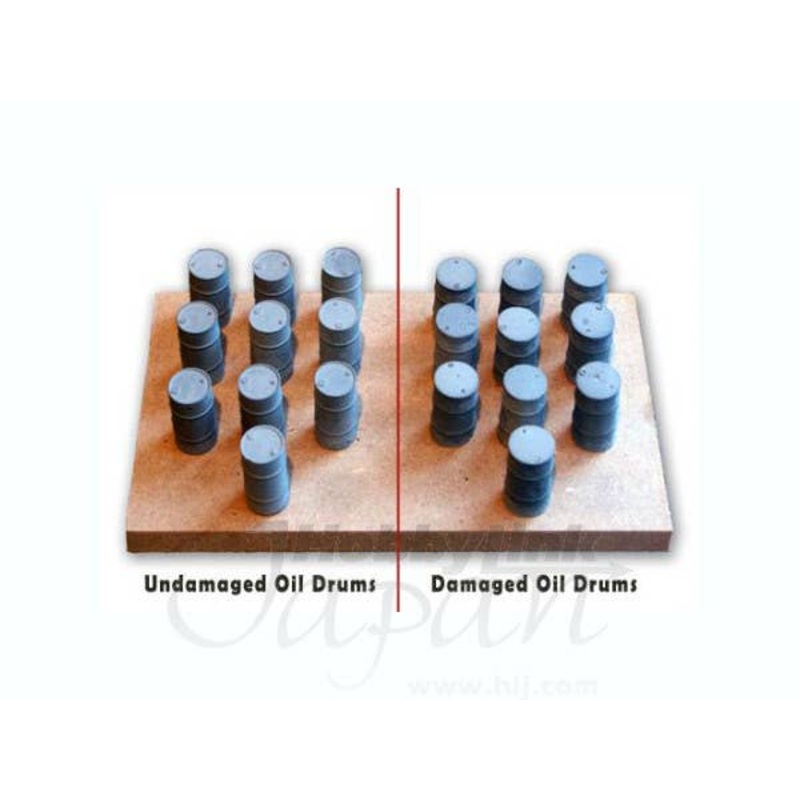 1/35 Damaged Oil Drums (10pcs)