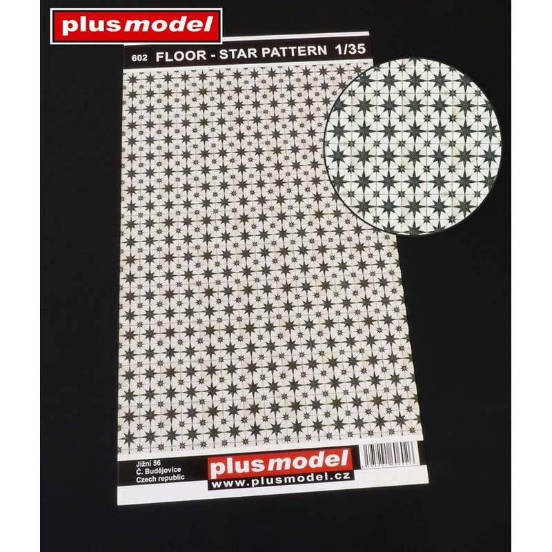 1/35 Floor- star pattern 190 x 130mm