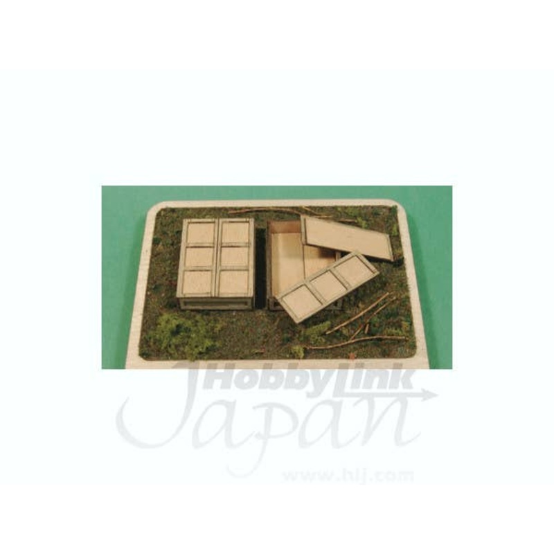 1/35 Planked Crates (2pcs)