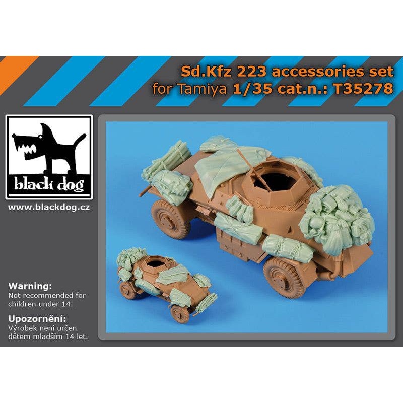 1/35 Sd.kfz 223 accessories set