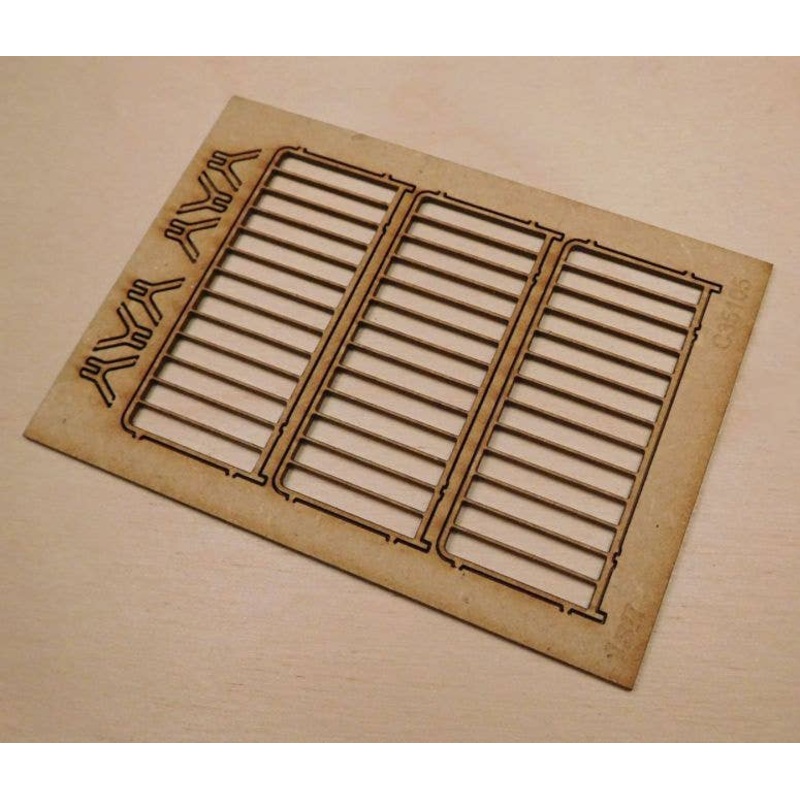 1/35 Set of 3 Mobile Steel Barriers