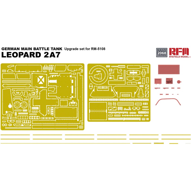 1/35 Upgrade set for 5108 Leopard 2A7