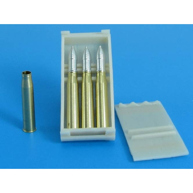 1/35 WWII Germany 7.5cm Kw.K.40 / Stu.K.40L / 43 & L / 48 Anti-tank Grenade Set for Guns with Wooden Box