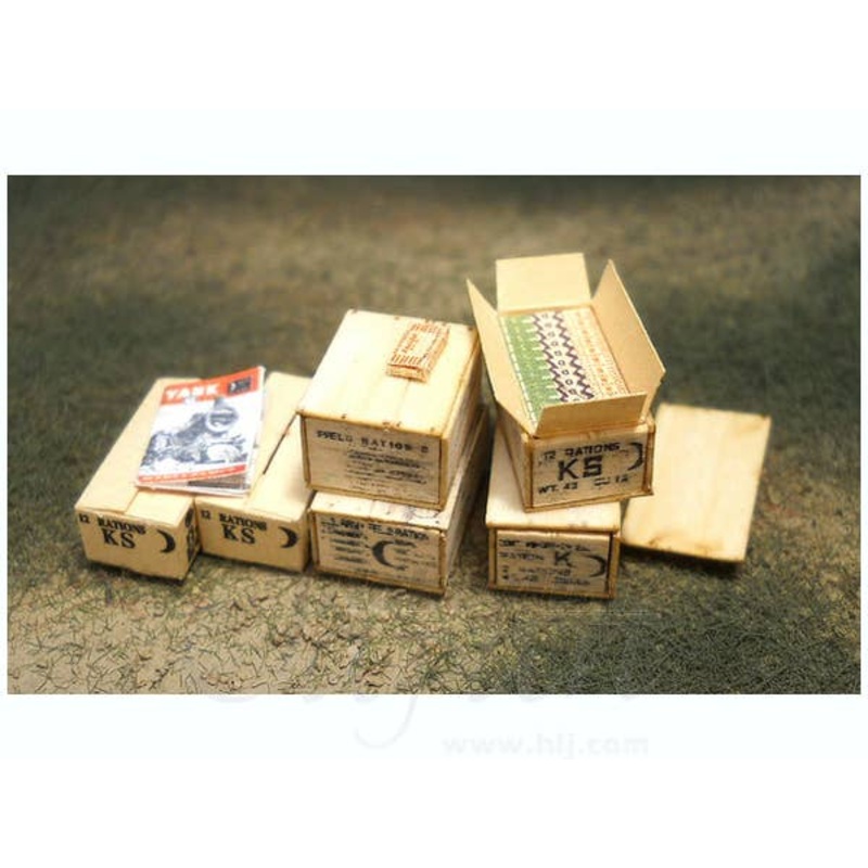 1/35 WWII US Ration Set A