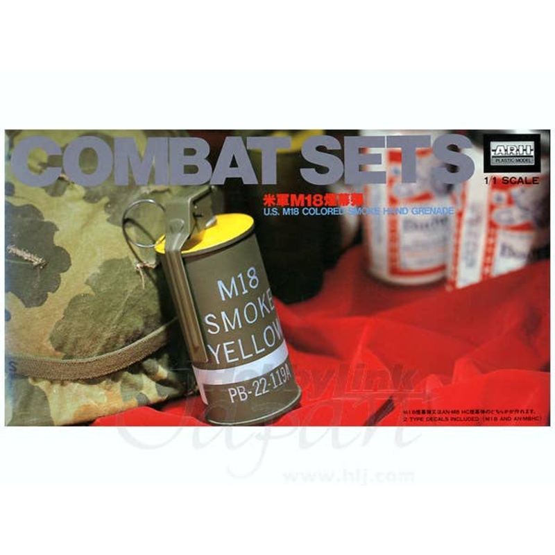 1/1 Combat Sets: U.S. M18 Colored Smoke Hand Grenade