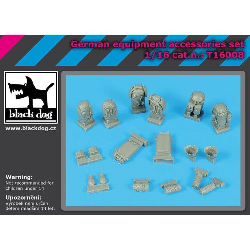 1/16 German equipment accessories set