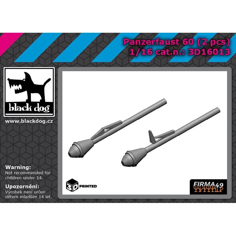 1/16 Panzerfaust 60 2pcs