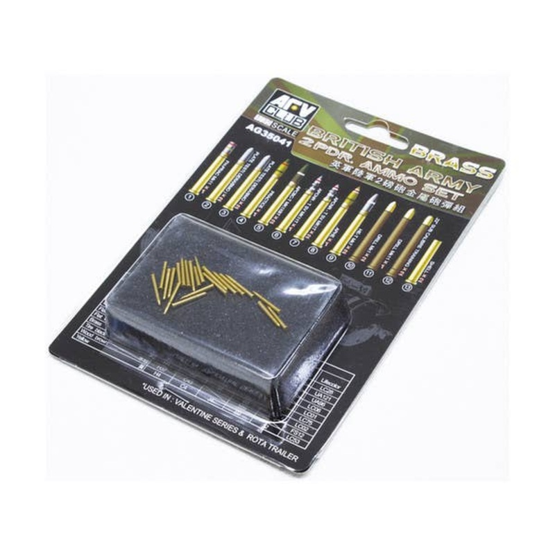 1/35 2-Pounder Gun Shell Set