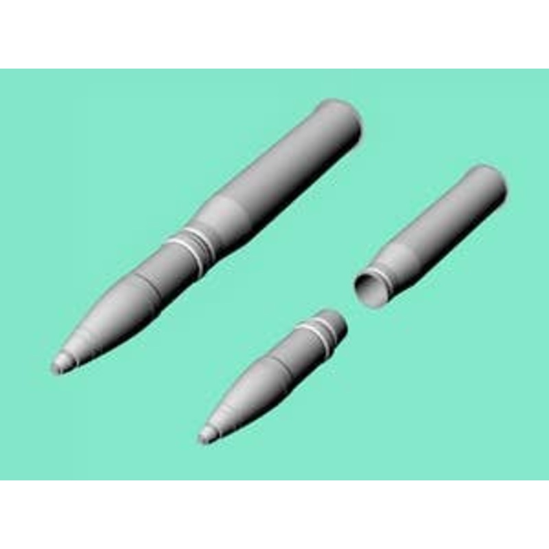 1/35 7.5 cm Sprgr.Patr.34 Kw.K.40 / Stu.K.40 L / 43, L / 48 HE Shell, Ammunition Box Set (Long Barrel III Assault Gun, Long Barrel IV Tank for Each Type)