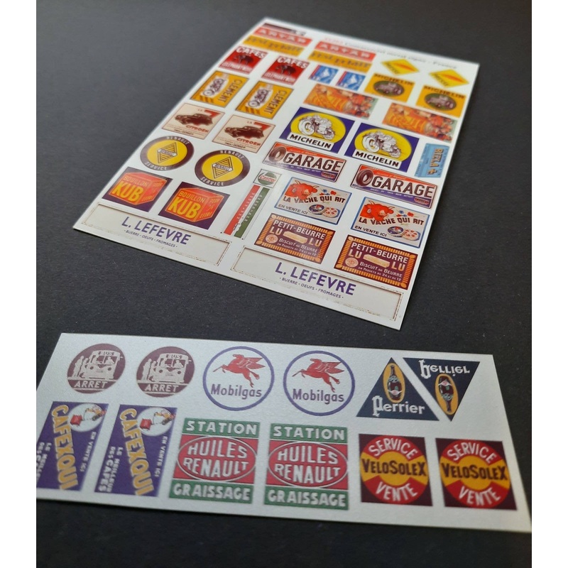 1/35 Commercial Sign French Set 1