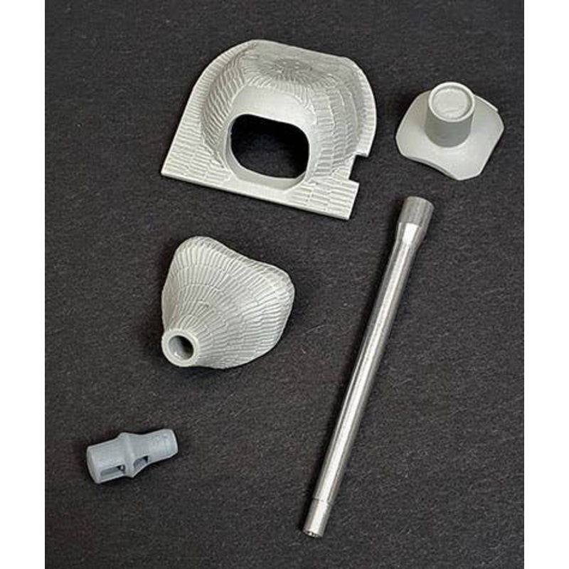 1/35 Germany Jagdpanzer IV 7.5cmPak39L / 48 Tank Gun & Mantlet (Cylindrical Muzzle)