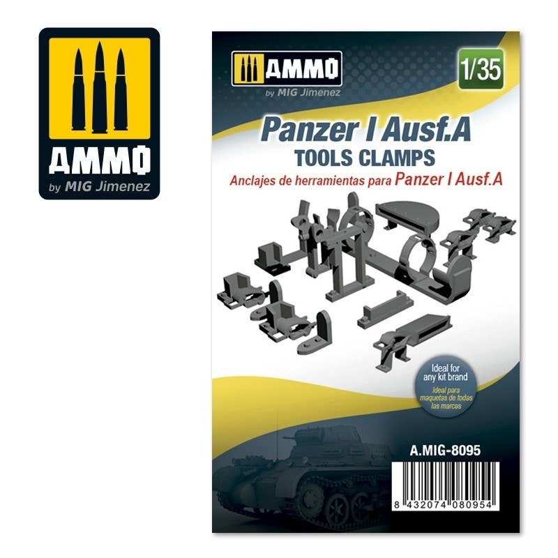 1/35 Tool Clamp For Panzer I A Type