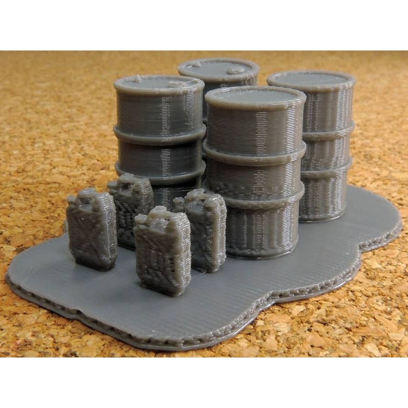 Container - Drum & Jerrycan, 1/144 & 1/150 Scale
