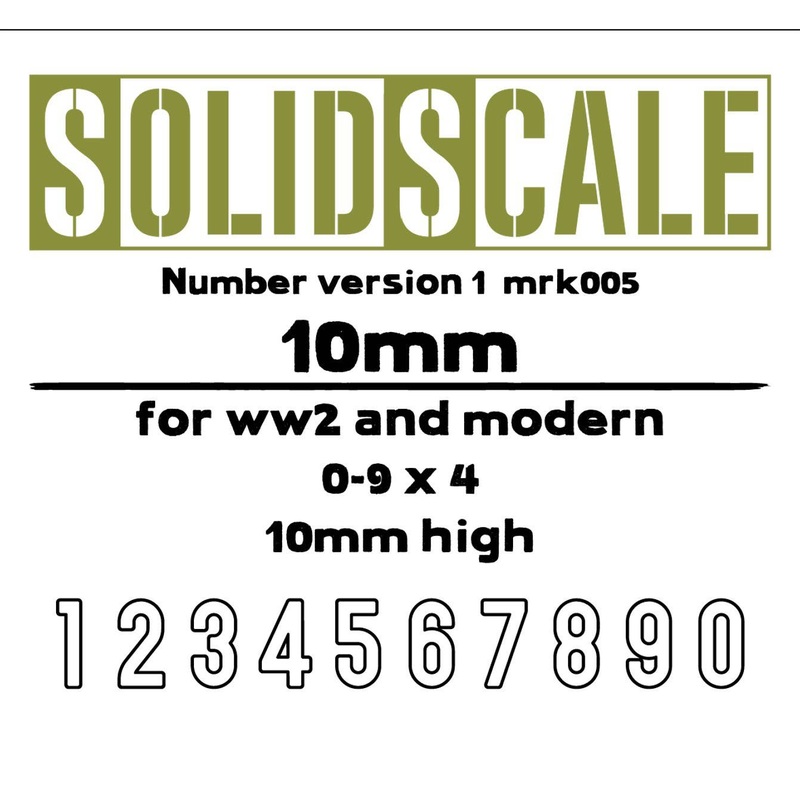 NUMBER 1 (Set B - 10 mm)