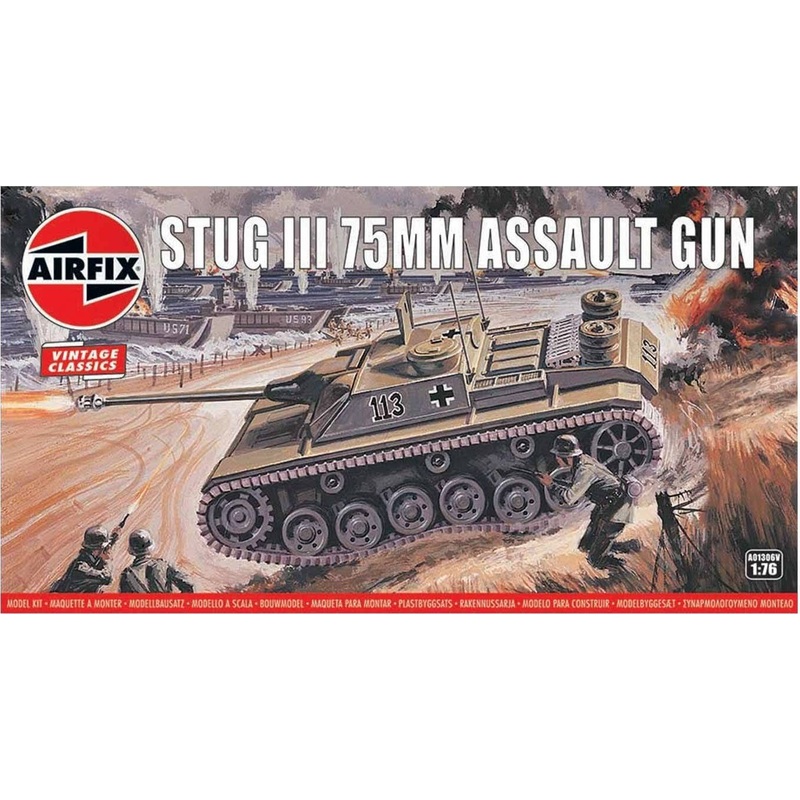 1/76 Airfix Vintage Classics: Stug III 75mm Assault Gun