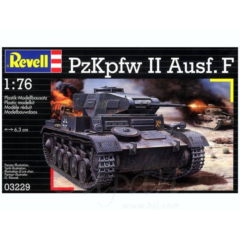 1/76 PzKpfw II Ausf. F