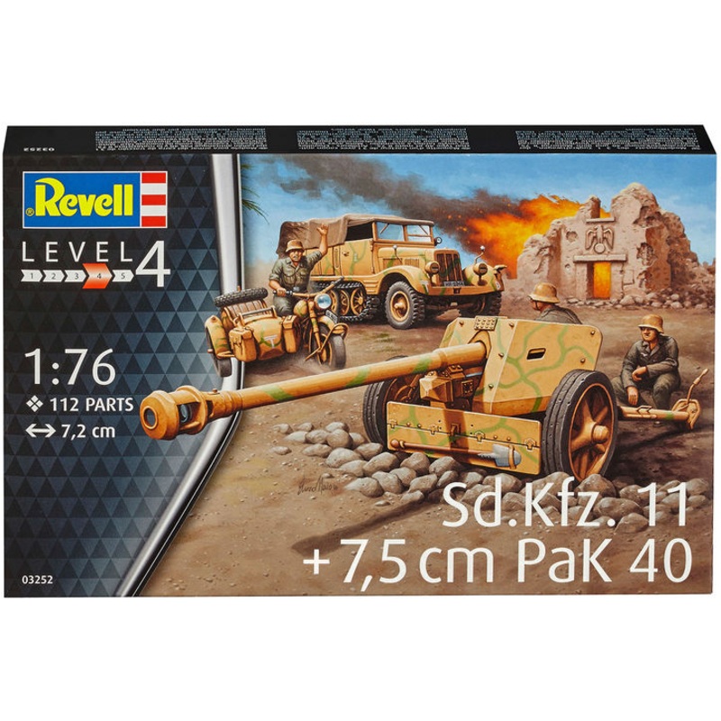 1/76 Sd. Kfz. 11 & Pak40