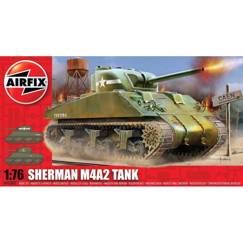 1/76 Sherman M4A2 Tank