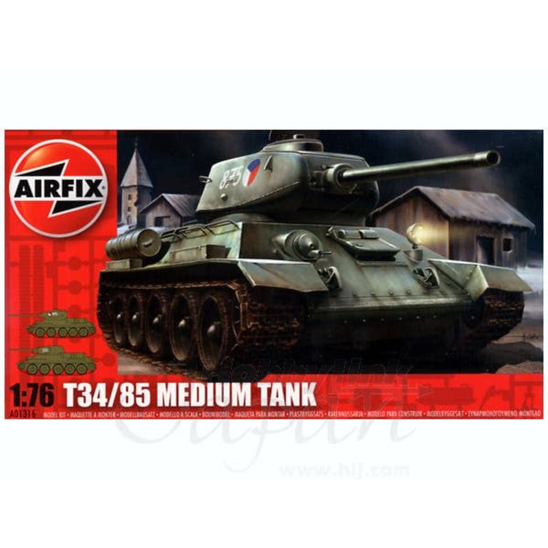 1/76 Soviet T34/85 Tank