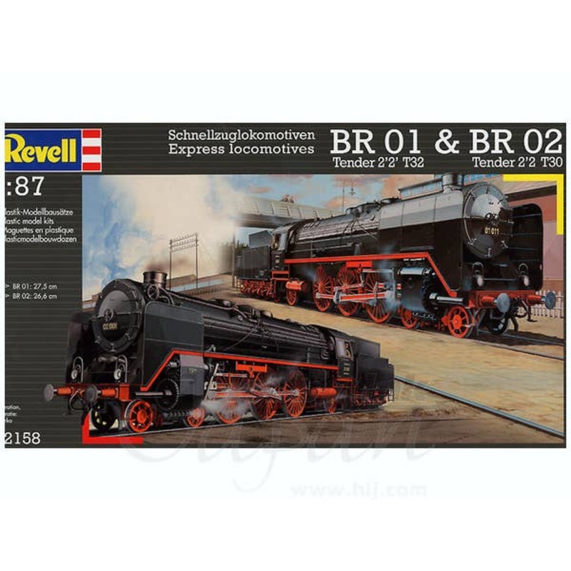 1/87 BR01 & BR02 Locomotive Set