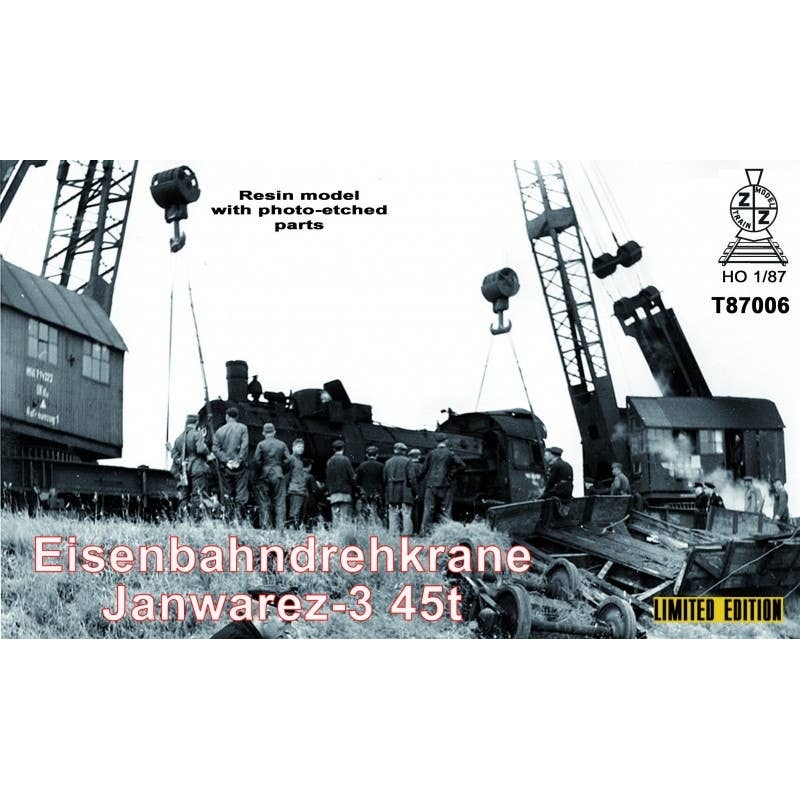 1/87 Eisenbahndrehkrane Janwarez-3 45t