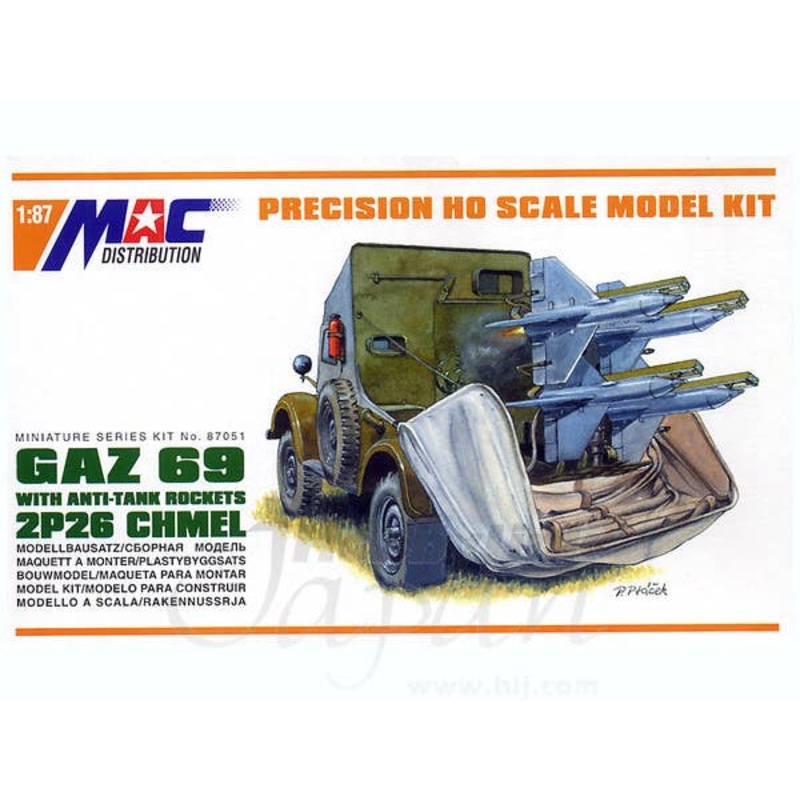 1/87 GAZ-69 w/ 2p 26 Chmel