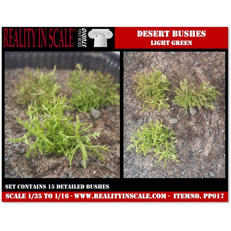 Desert Bush Type 2-Light Green (1/16 - 1/35)