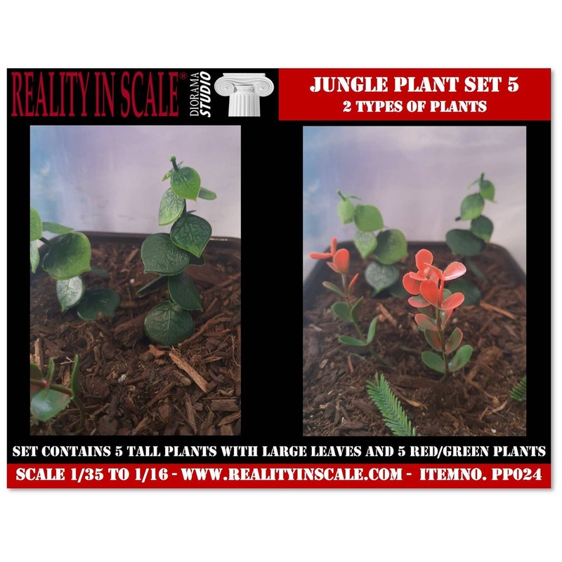 Jungle Plants Set 5 Contains 2 types of plants (1/16 - 1/35)