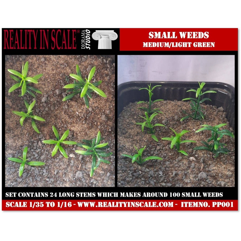 Low Weeds - Medium/Light Green (1/16 - 1/35)