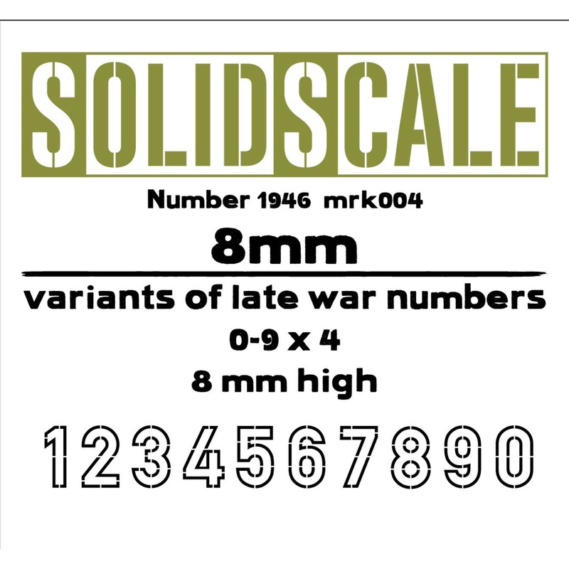 NUMBER46 (Set No. 1 - 8 mm)
