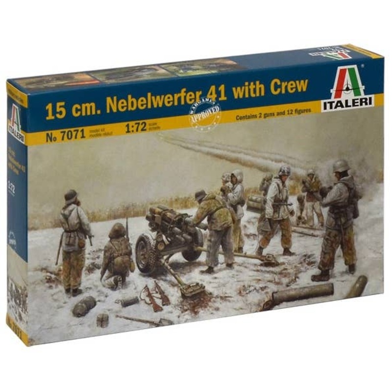 1/72 15 cm. Nebelwerfer 41 with Crew