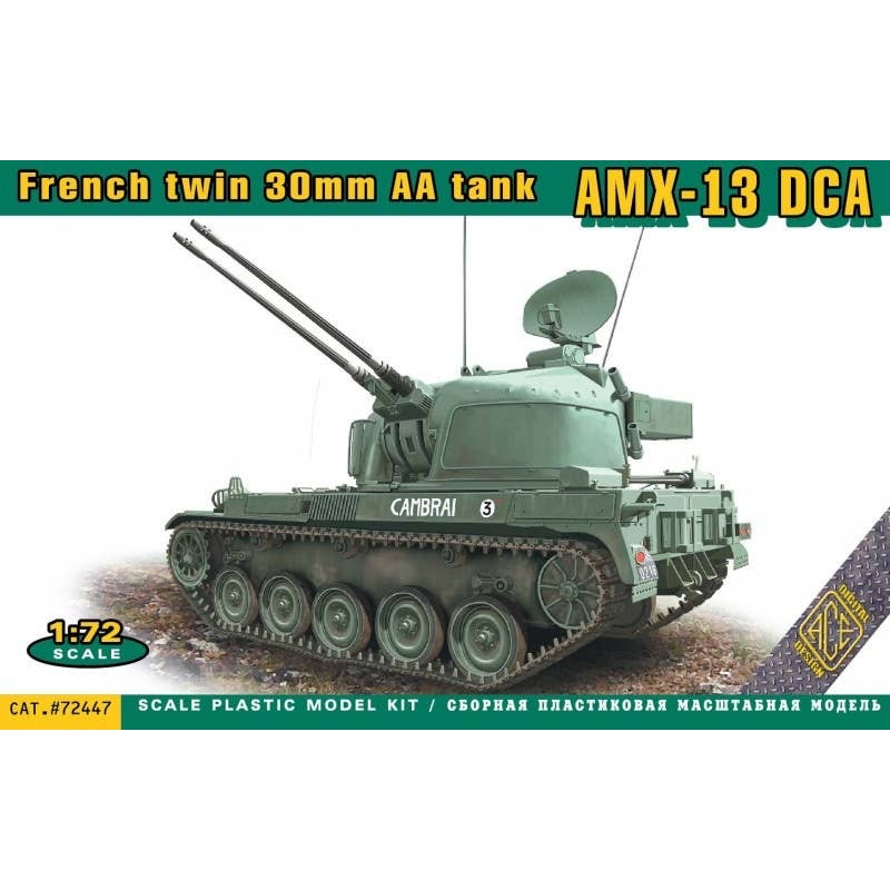1/72 AMX-13 DCA French Twin 30mm AA Tank