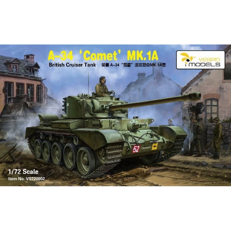 1/72 British A-34 Comet MK.1A Cruiser Tank