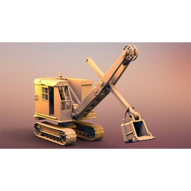 1/72 British Excavation Crane Shovel Manufactured by Ruston Bucyrus