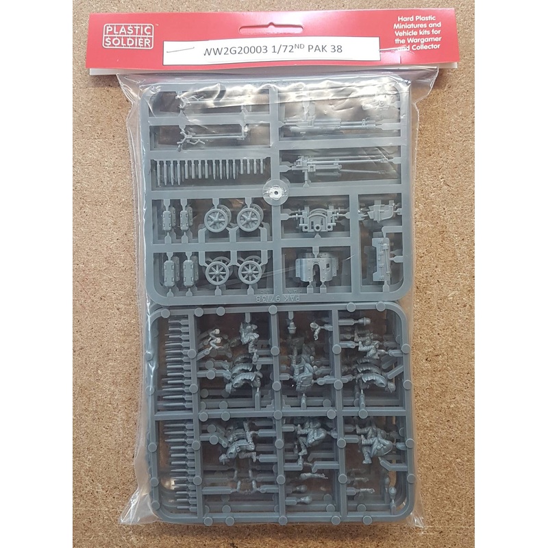 1/72 German Pak 38 Anti Tank Gun (Two Tank Gun Set)