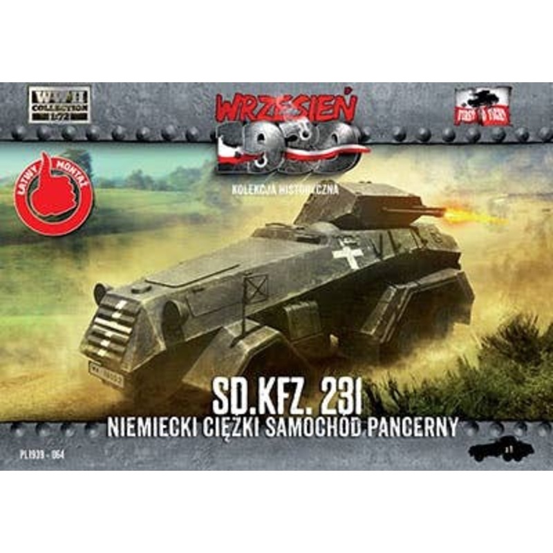 1/72 German Sd.Kfz.231 Heavy Armored Car