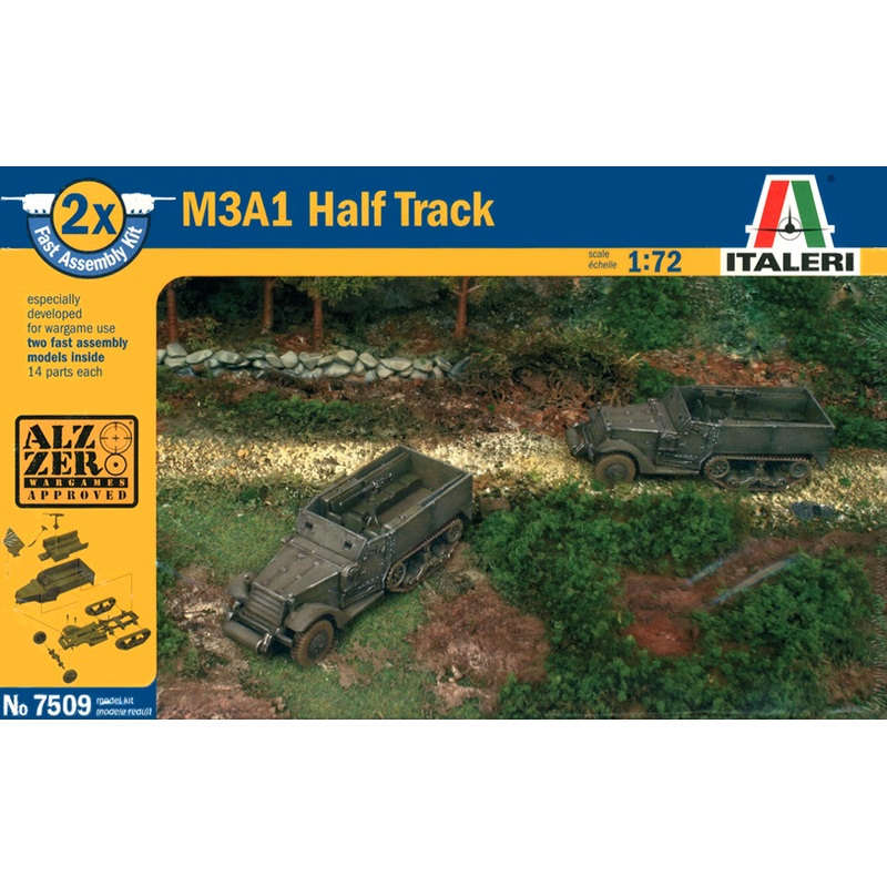 1/72 M3 Half Track (2 Kits)