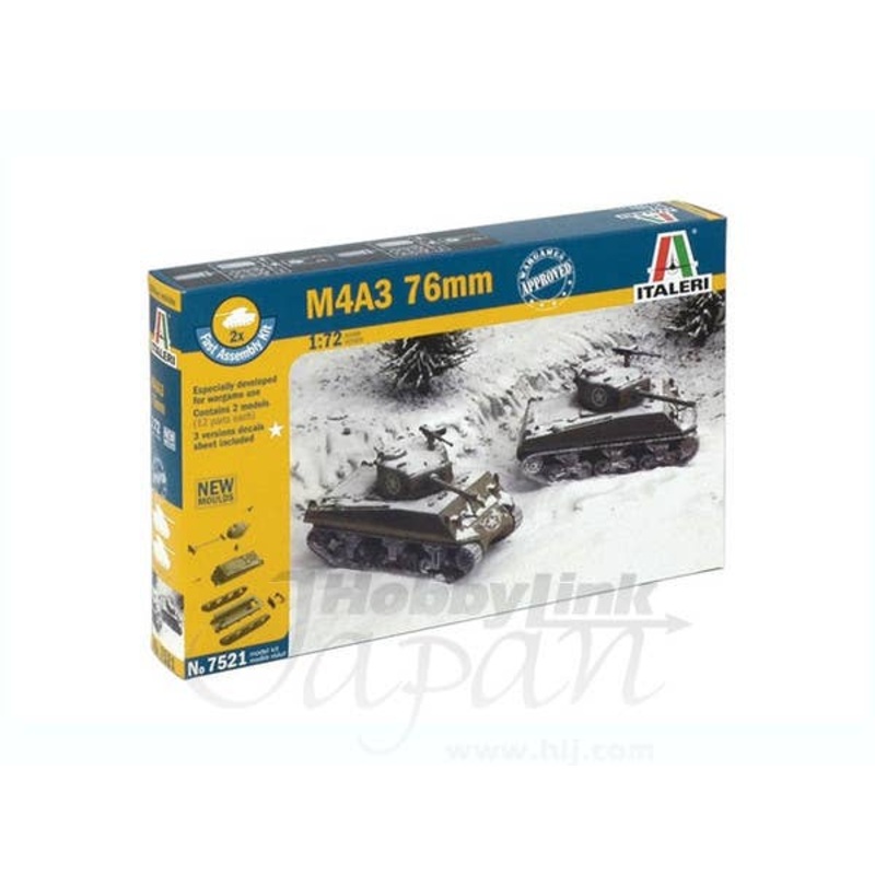 1/72 M4A4 76mm