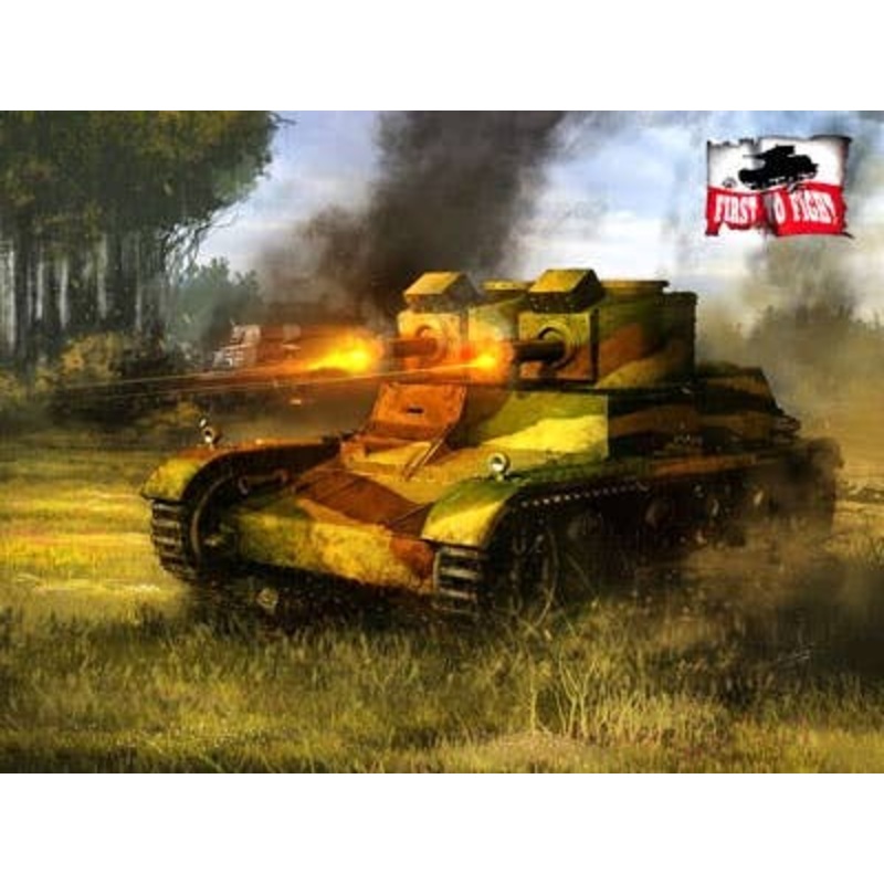 1/72 Polish 7TP Double Turret Polish Light Tank