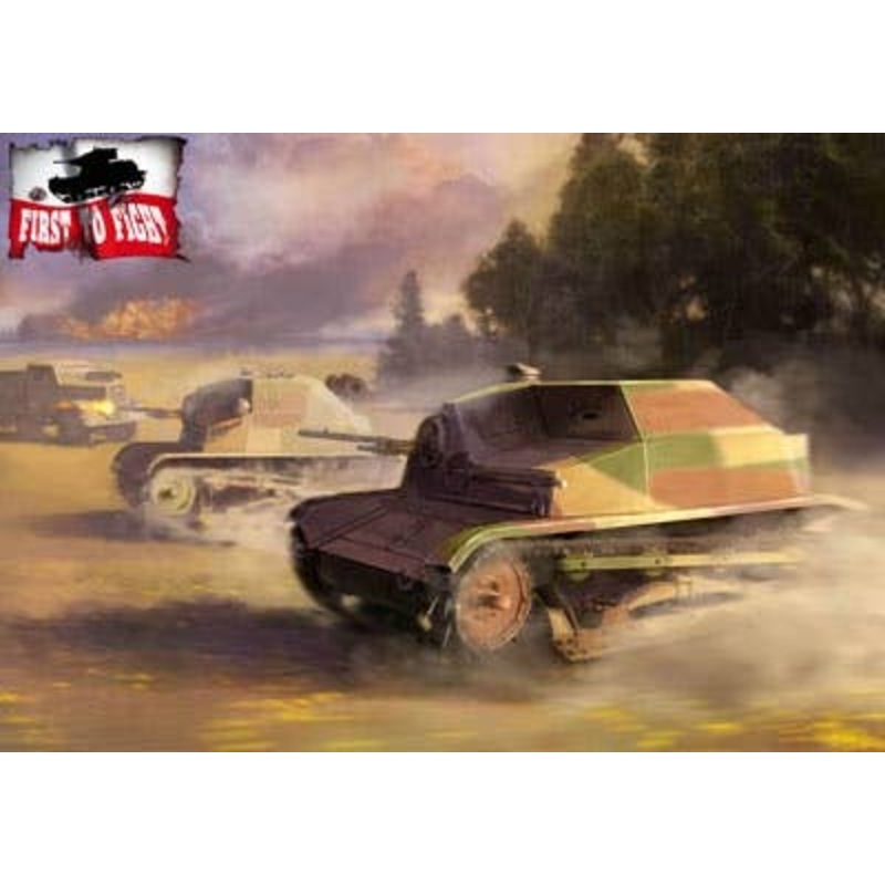 1/72 Polish TKS with machine gun