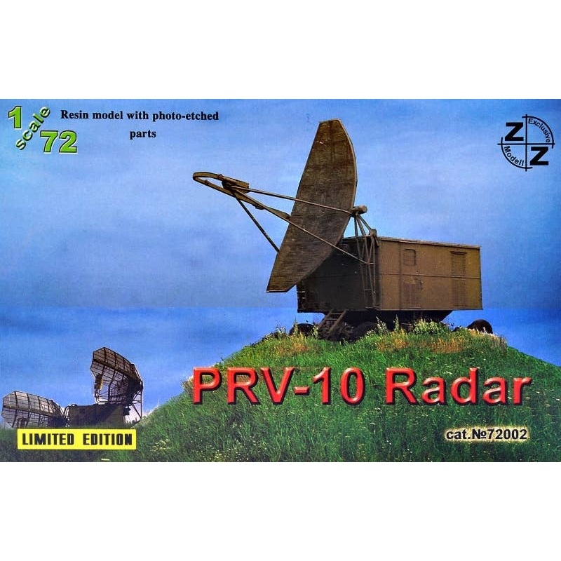 1/72 PRV-10 Soviet Radar (Resin Model with Photo-Etched Parts)