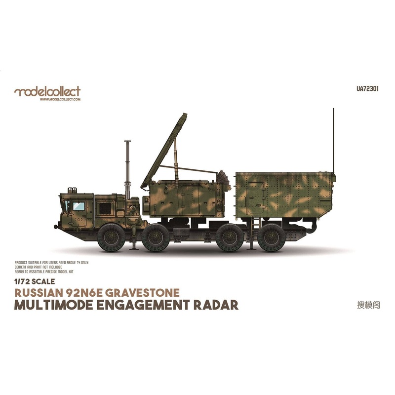 1/72 Russian 92N6E Gravestone Multimode Engagement Radar