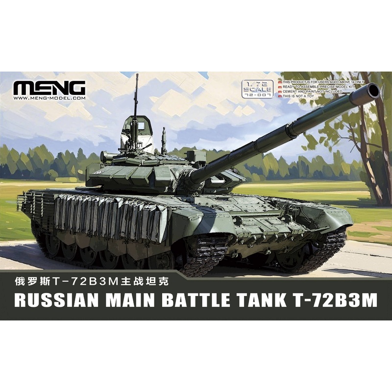 1/72 Russian Main Battle Tank T-72B3M
