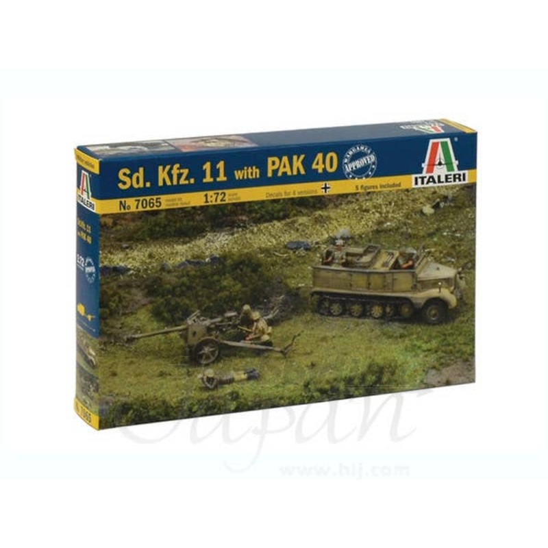 1/72 Sd.Kfz.11 with PAK 40