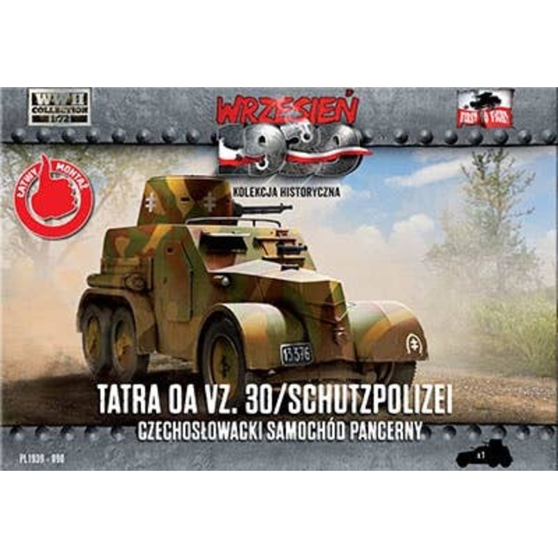 1/72 Slovak Tatra OA vz.30 Light Armored Vehicle