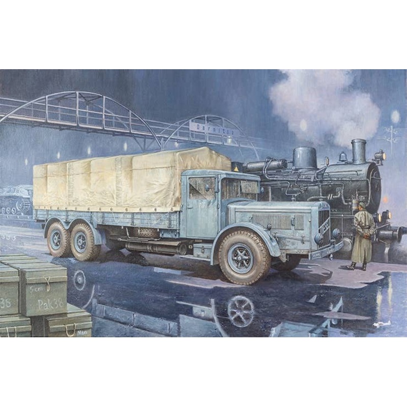 1/72 Vomag 8 LR LKW WWII German Heavy Truck