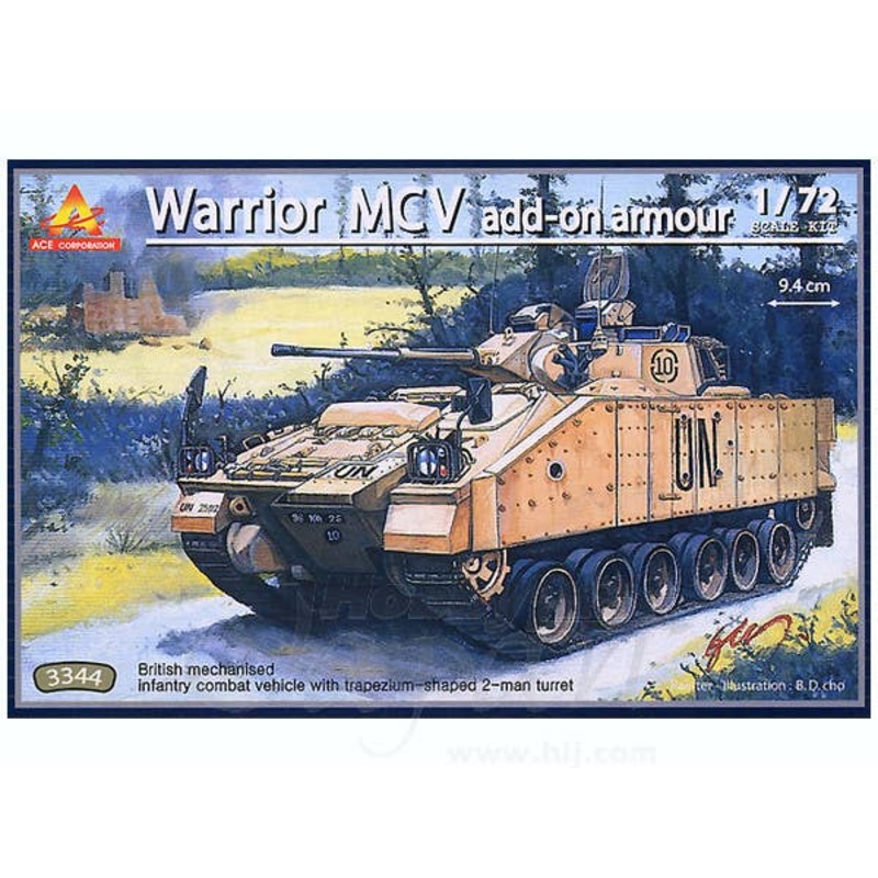 1/72 Warrior MCV Add-On Armor